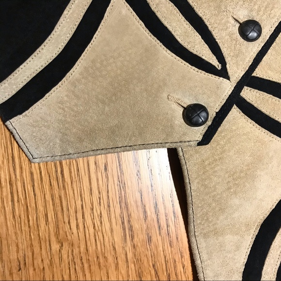 Suede Two Tone Vest - NWT - Picture 8 of 8